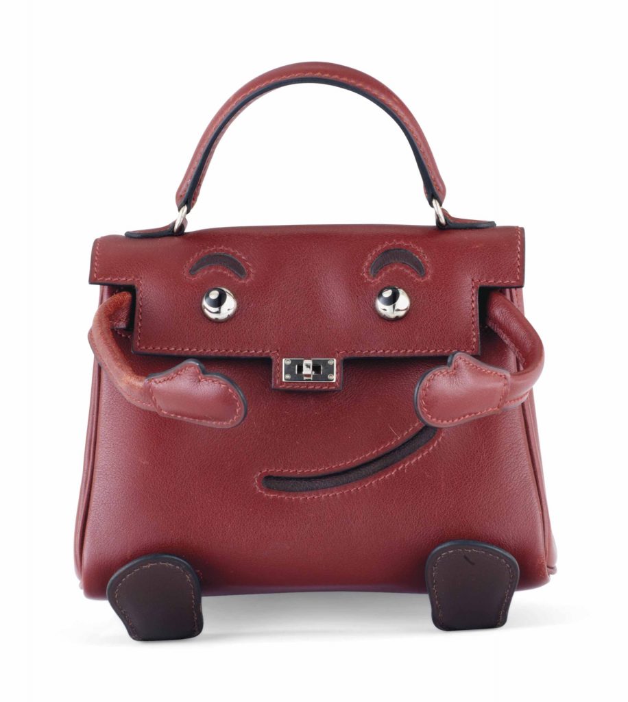 Бордовая Hermes Quelle Idole
